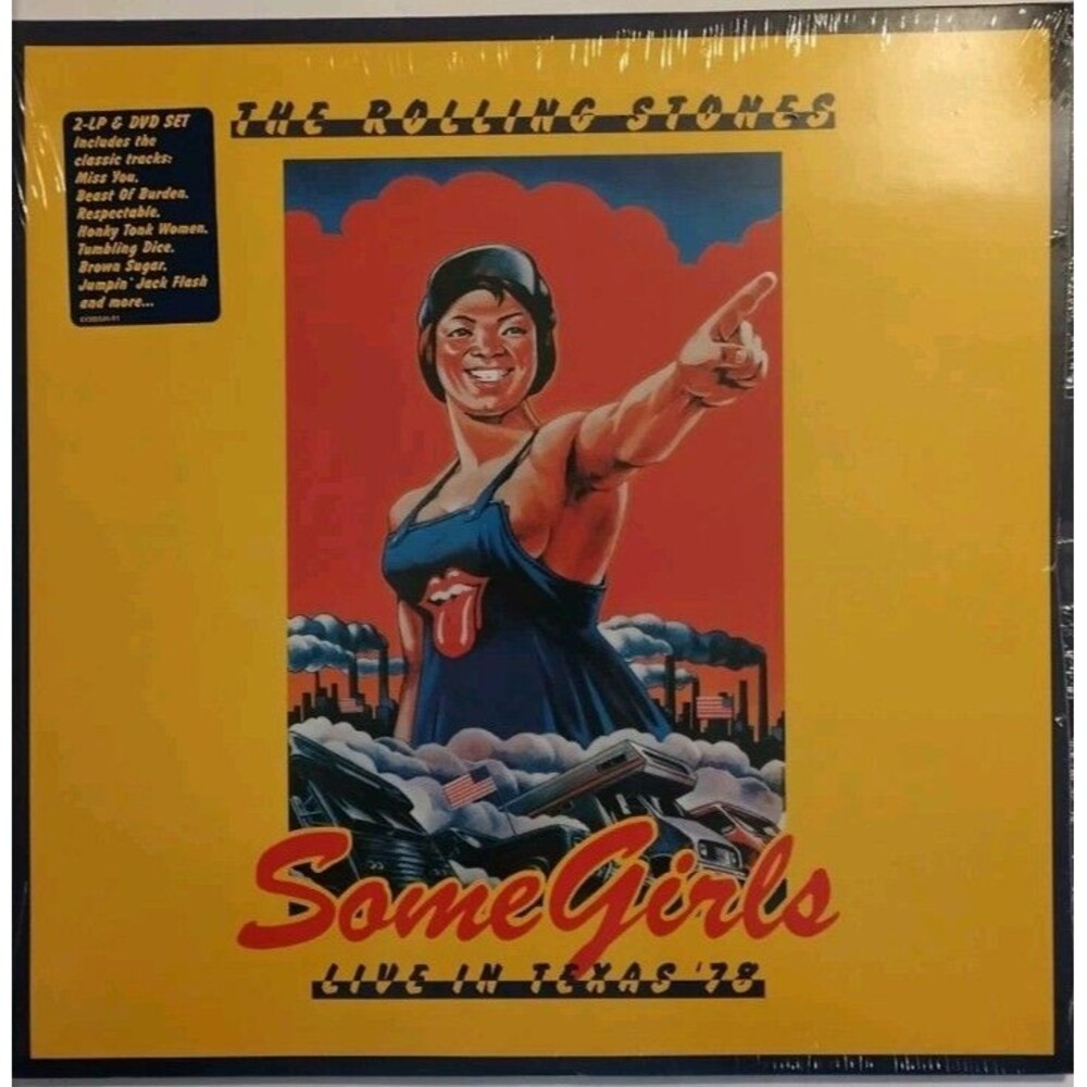 New 2 LP With DVD Set The Rolling Stones Live In Texas 78 Rock Blues Hits 2012